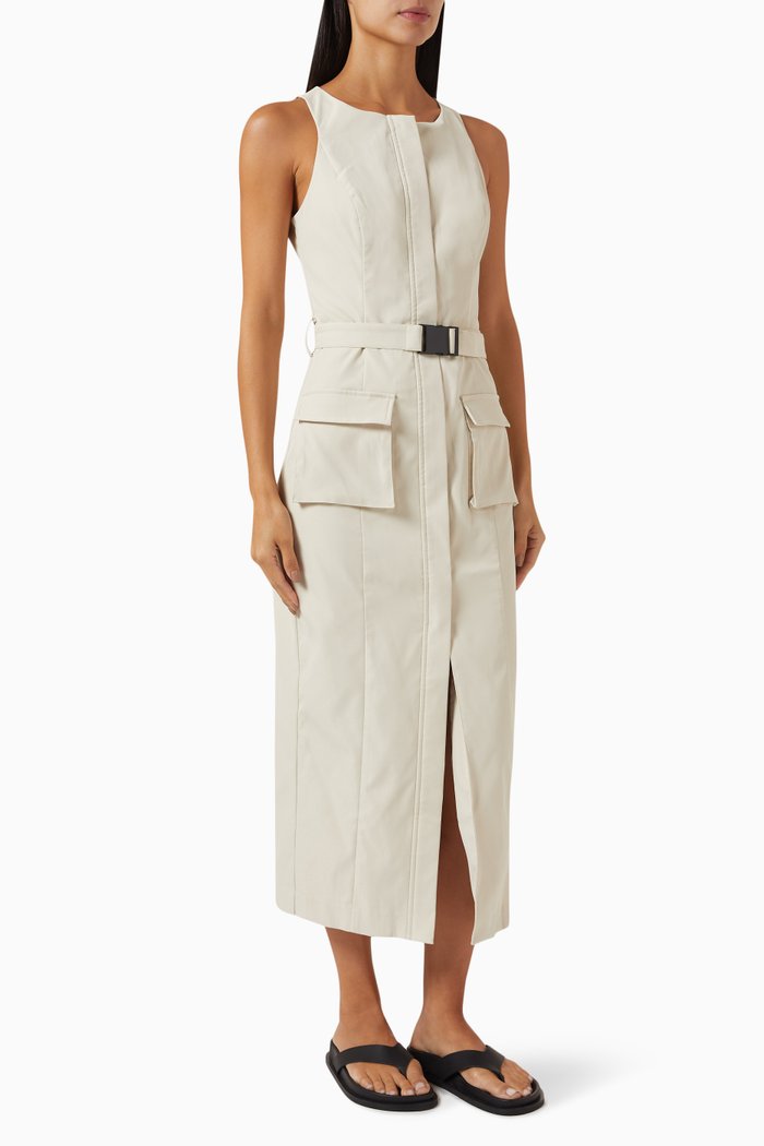 

On Hiatus Midi Dress, Neutral