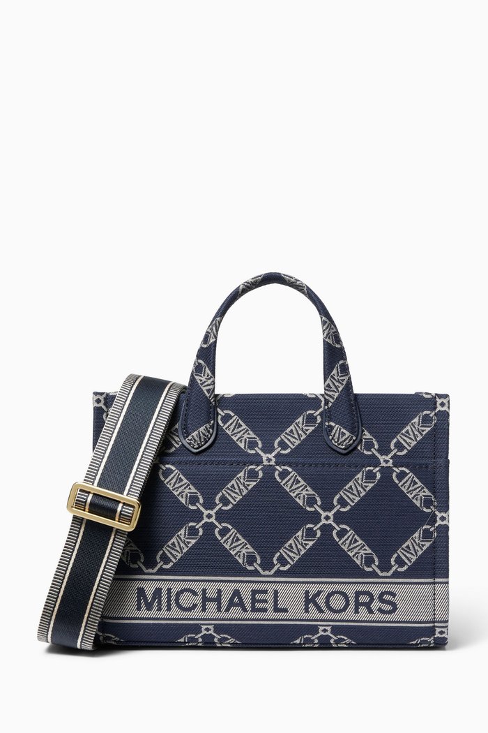 

Gigi Messenger Bag in Canvas, Blue