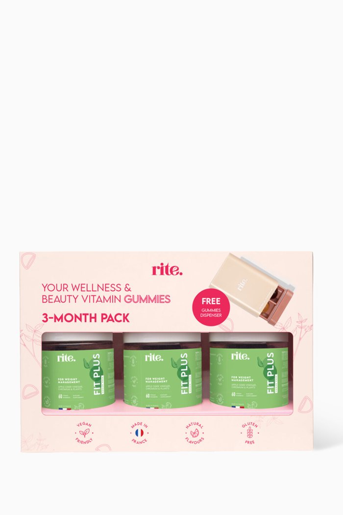 

Fit Plus Gummies Gift Set, Colourless