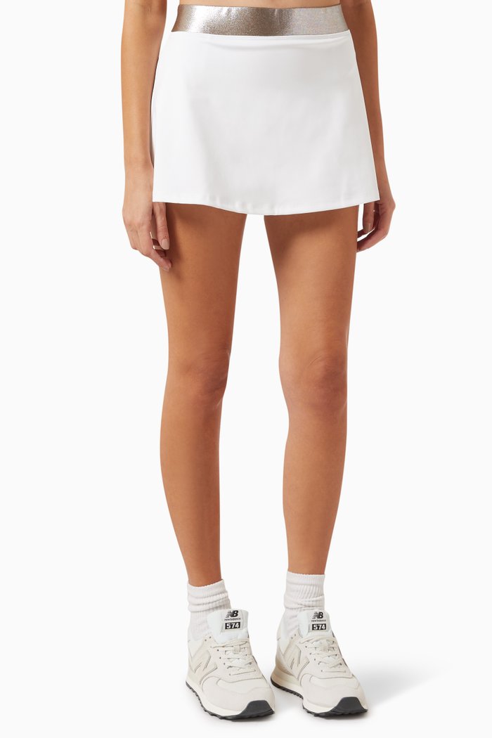 

Ace Tennis Mini Skirt, White
