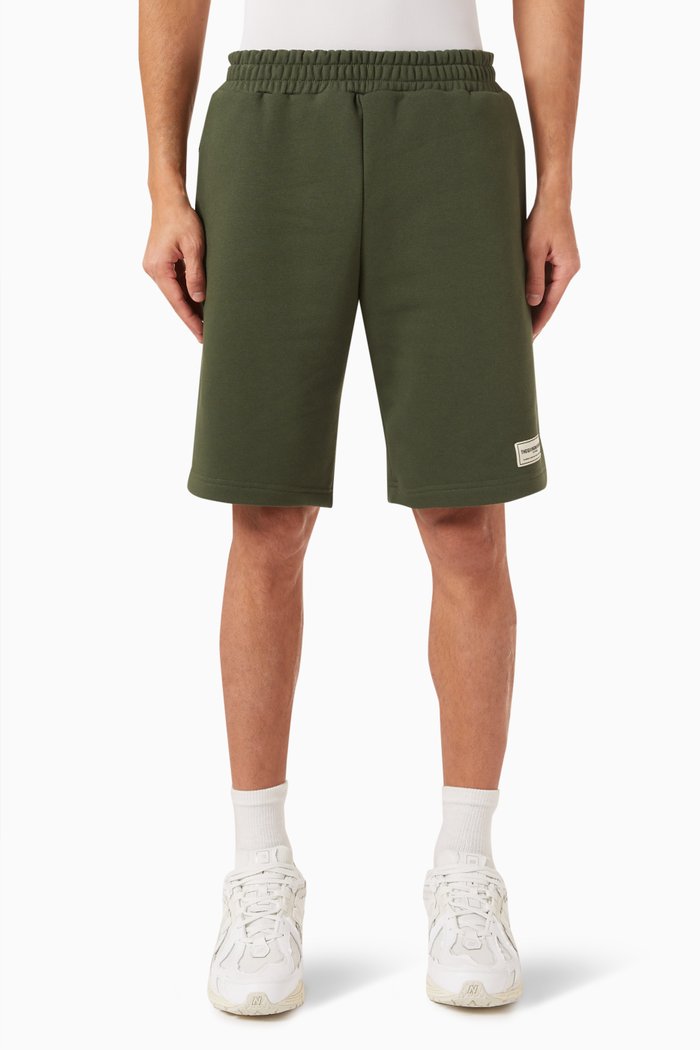 

10" Shorts in Organic Cotton-blend, Neutral