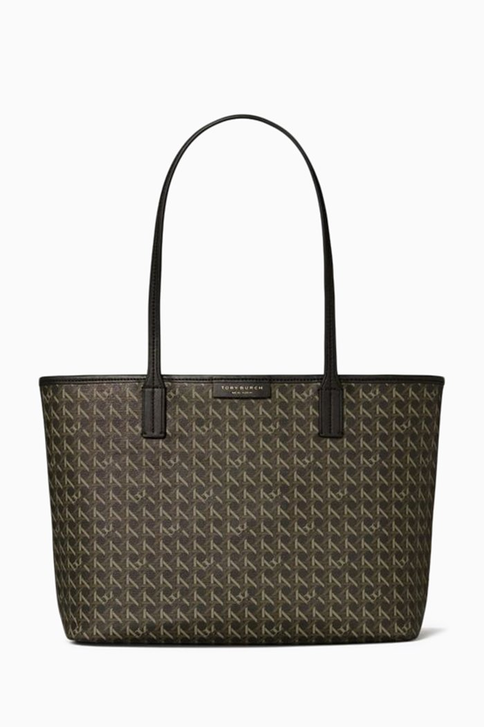 

Small Ever-ready Tote Bag in Coated-canvas, Black
