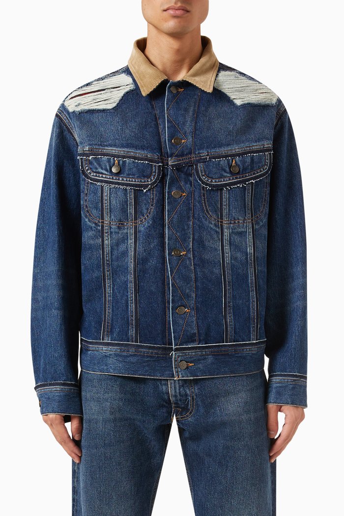 

x Pendleton Jacket in Denim, Blue