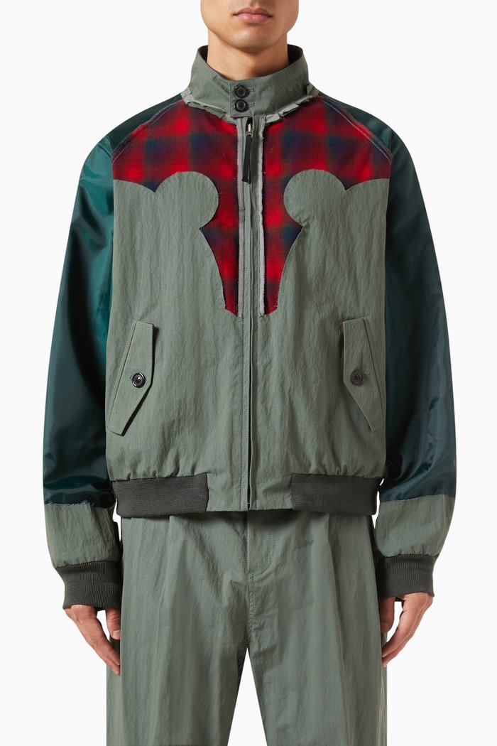 

Pendleton Yoke Bomber Jacket, Green