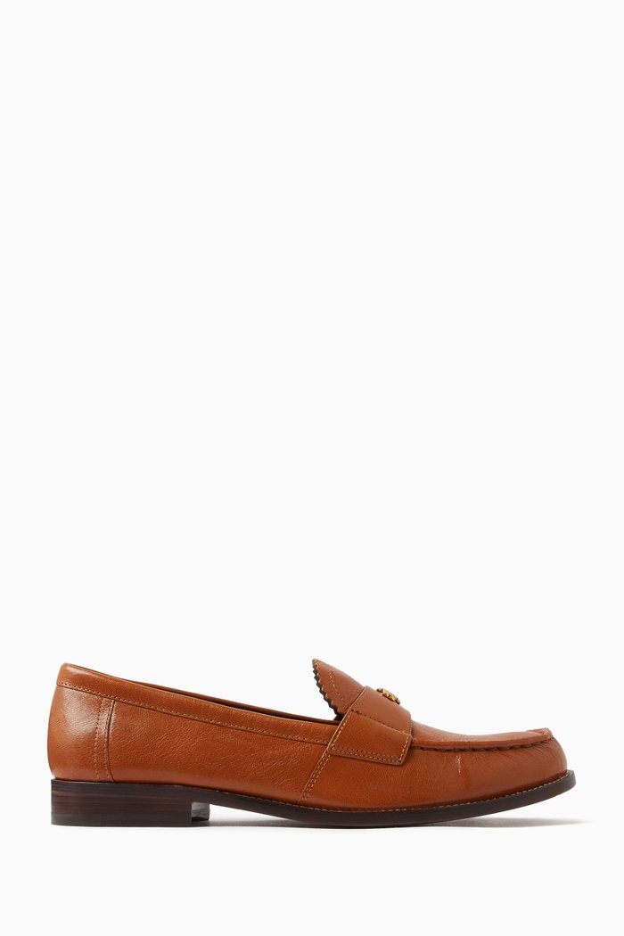 

Classic Loafers in Leather, Brown