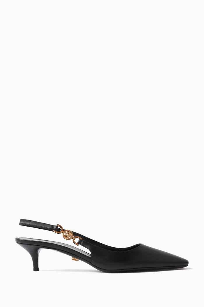 

Medusa '95 Slingback 40 Pumps in Leather, Black
