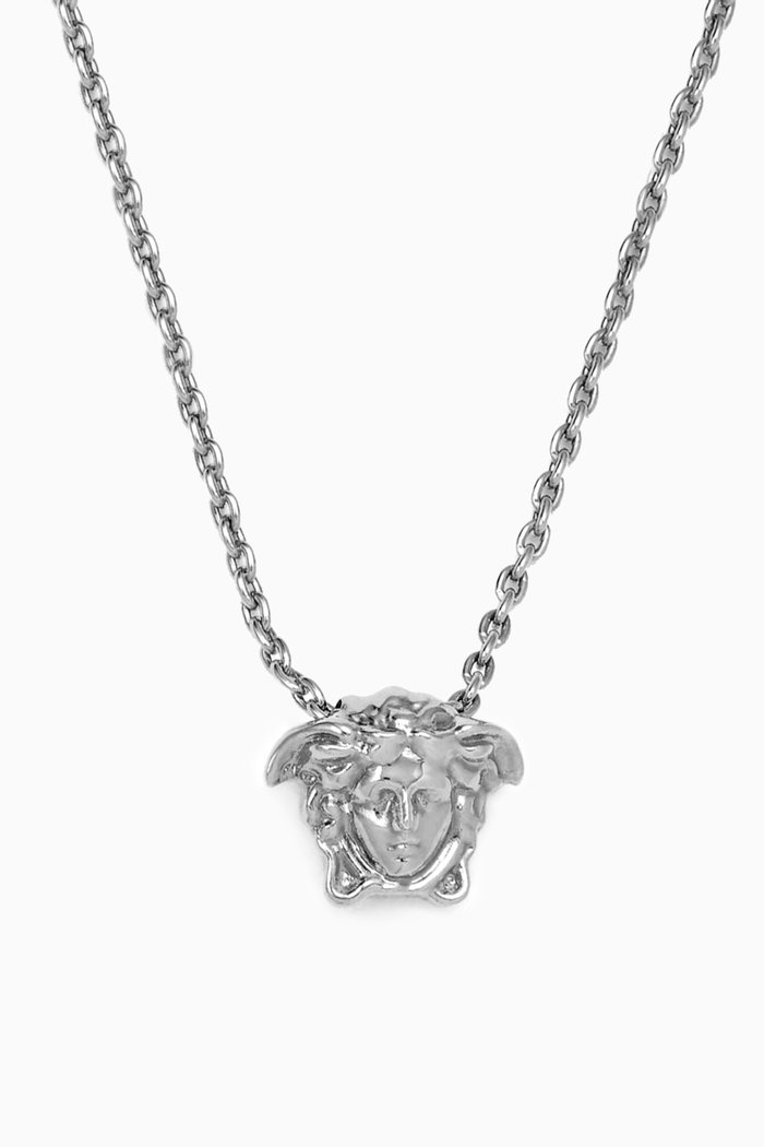 

Medusa Collar Necklace in Metal, Silver