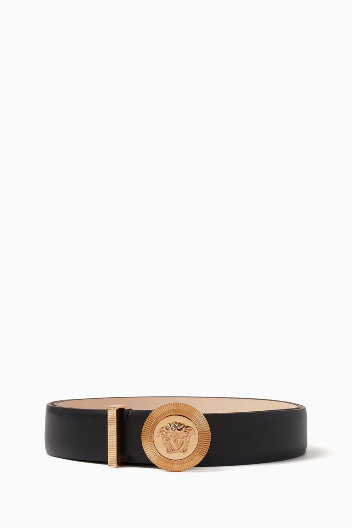 

Medusa Biggie Belt in Leather, Multicolour
