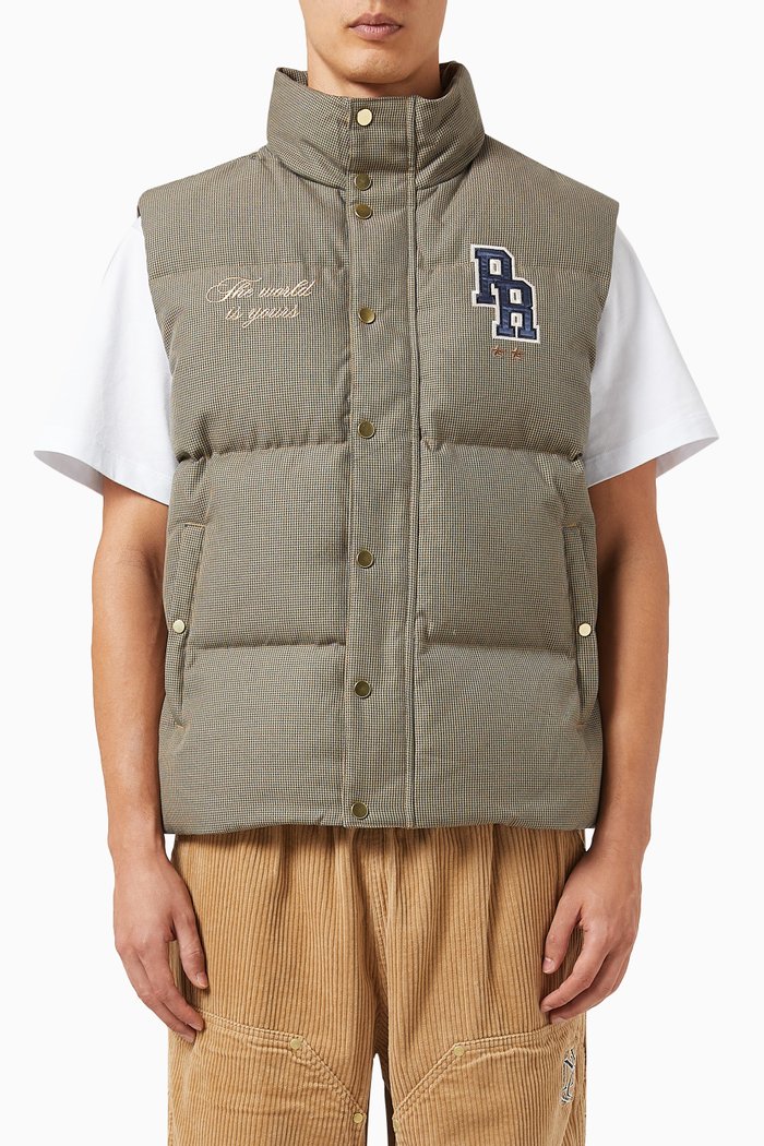 

x Rhuigi Puffer Vest Jacket, Multicolour