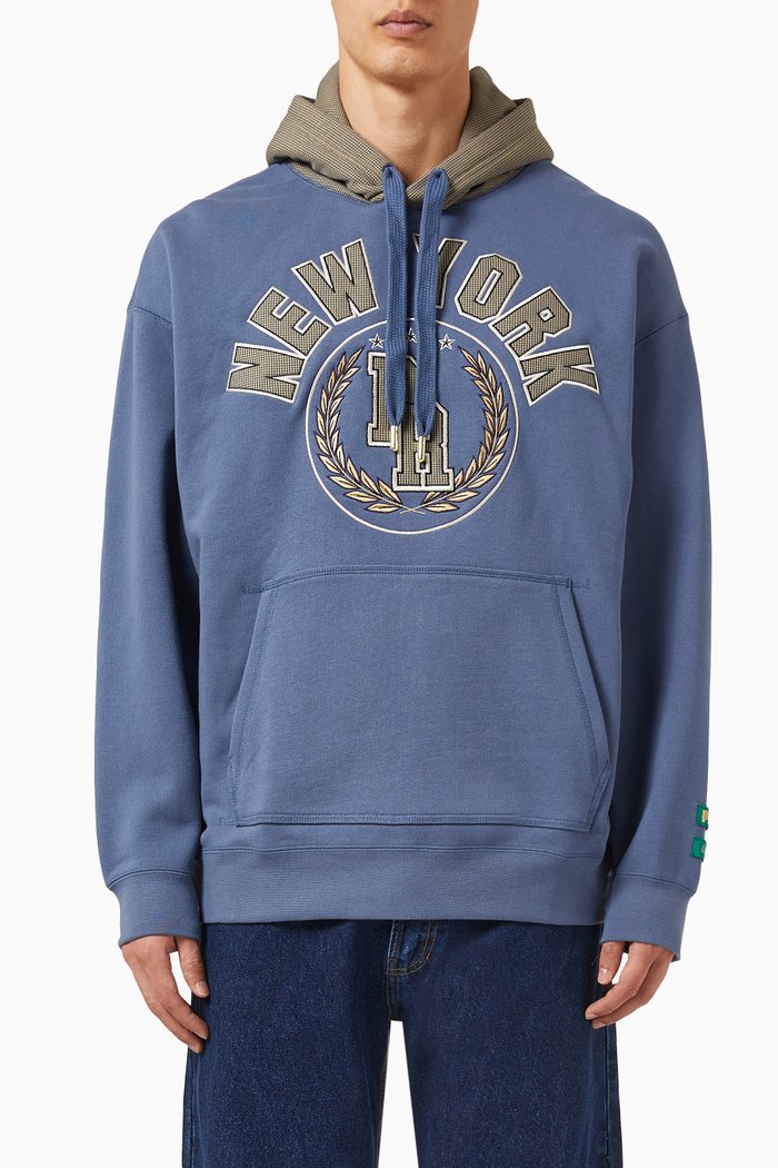 

x Rhuigi Hoodie in Cotton, Blue