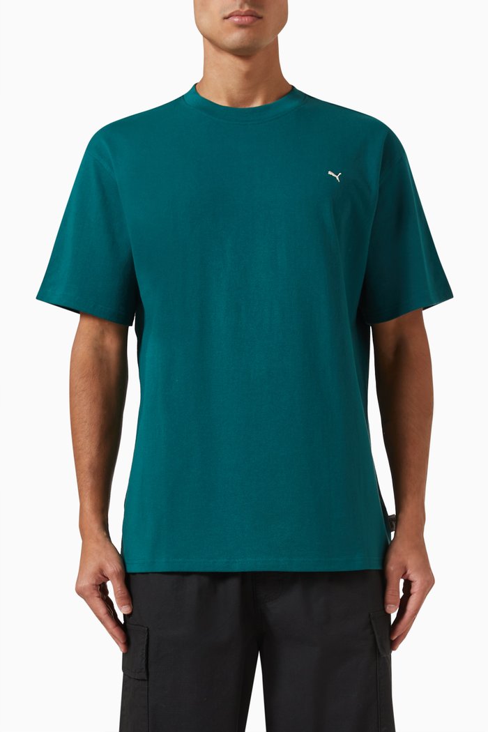 

MMQ Logo T-shirt in Jersey, Green