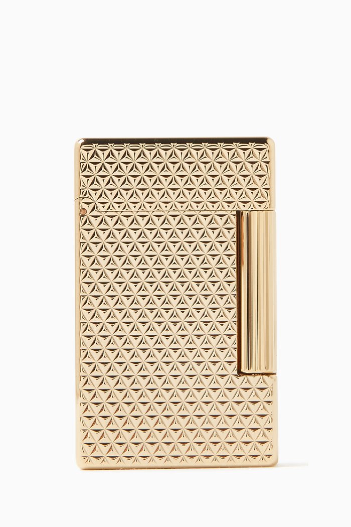

Initial Firehead Lighter in Brass, Gold