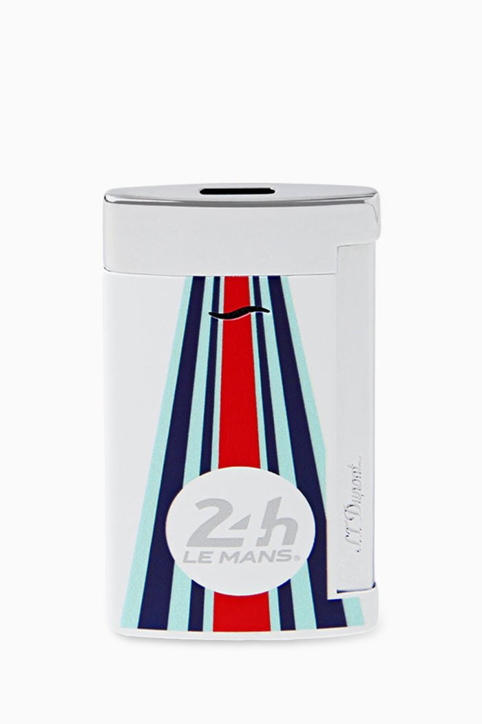 Slim 7 24h Du Mans Lighter in Metal, Silver