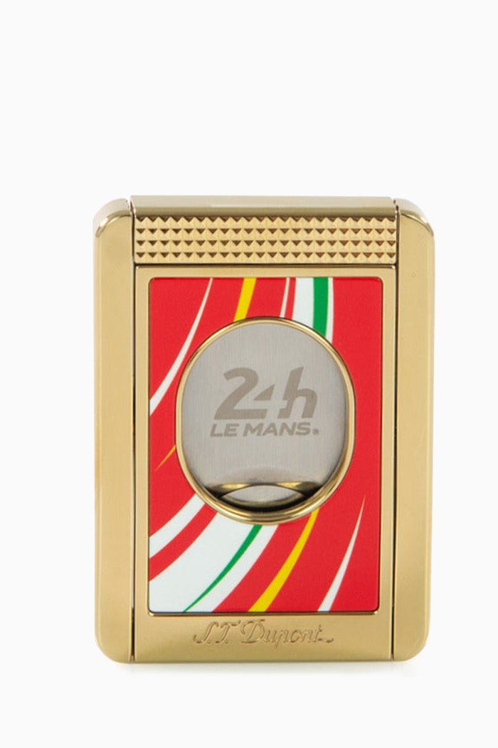 24h Du Mans Cigar Cutter in Metal, Red