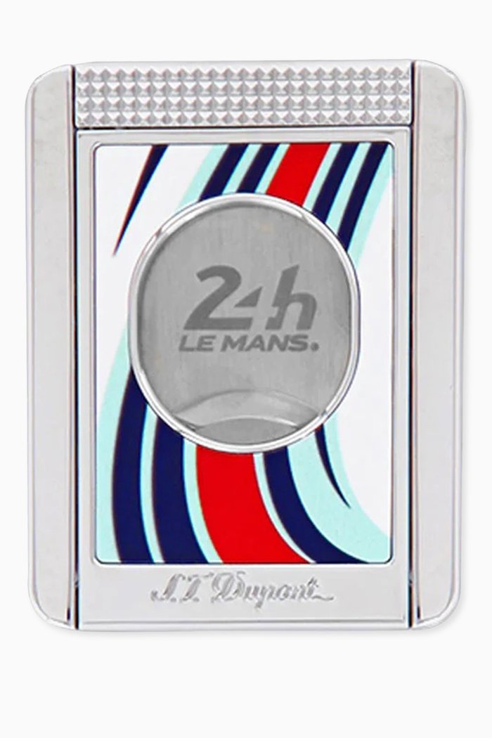 

24h Du Mans Cigar Cutter in Metal, Blue