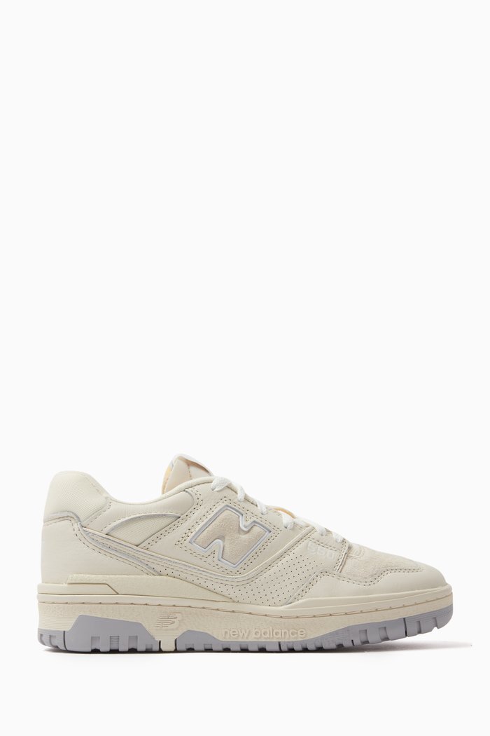 

BB550 Low-top Sneakers in Leather, White