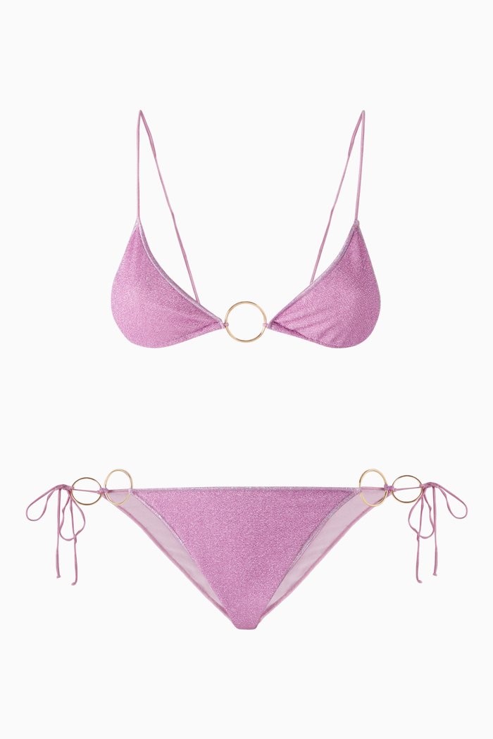 

Lumiere Ring Microkini Set, Purple