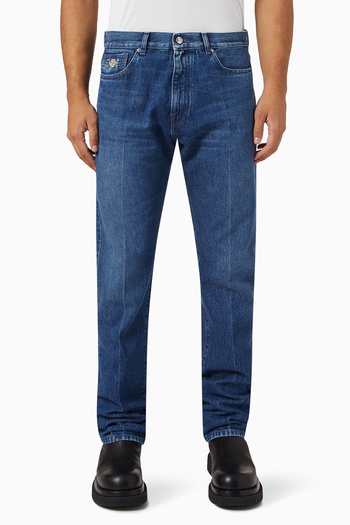 

Slim-fit Jeans in Denim, Blue