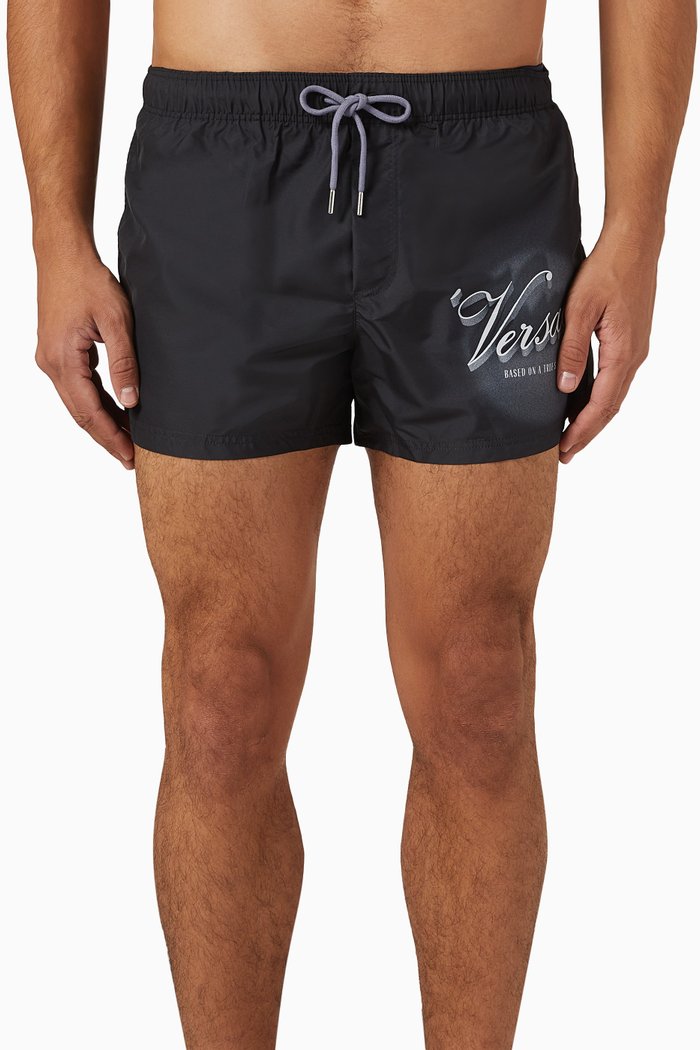 

Film Tiles Swim Shorts in Stretch-nylon, Multicolour