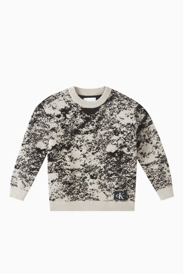 

Marble Sweater in Cotton, Neutral