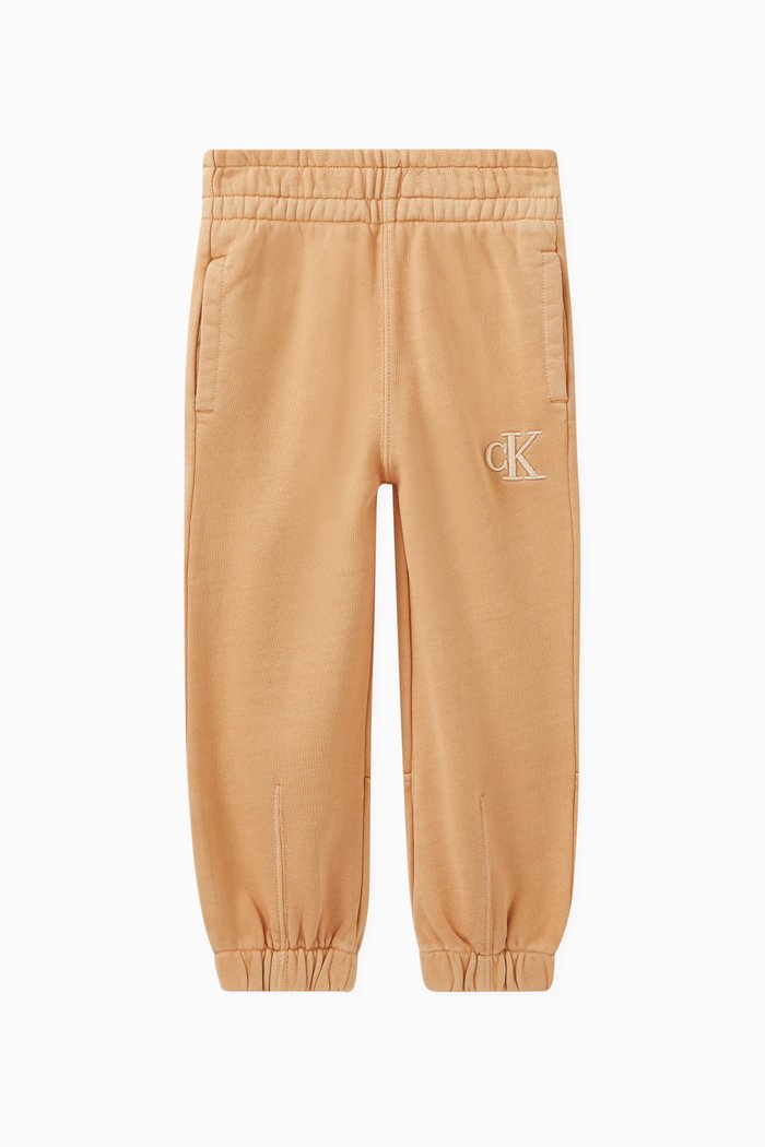 

Logo-embroidered Sweatpants in Cotton, Pink