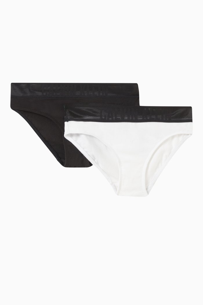 

Bikini Briefs in Cotton, Set of 2, Multicolour