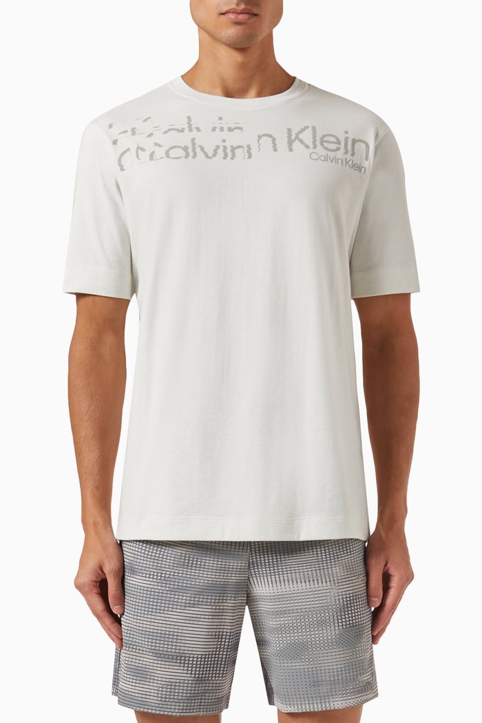 

Graphic Logo T-shirt in Cotton-jersey, Neutral
