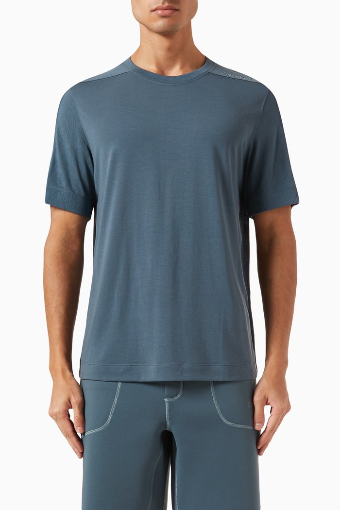 

Logo T-shirt in Jersey, Blue