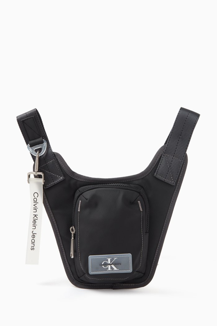 

Park Culture Apron Crossbody Bag in Polyester, Black