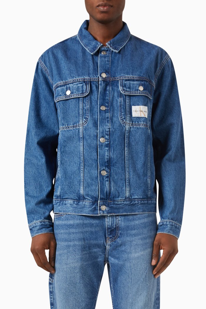 

90's Jacket in Denim, Blue