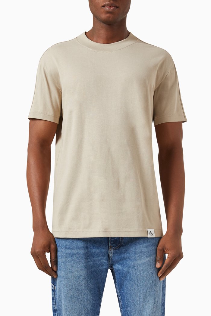 

Logo Patch T-shirt in Cotton, Neutral