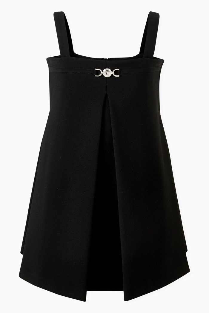 

Medusa Pleated Dress, Black