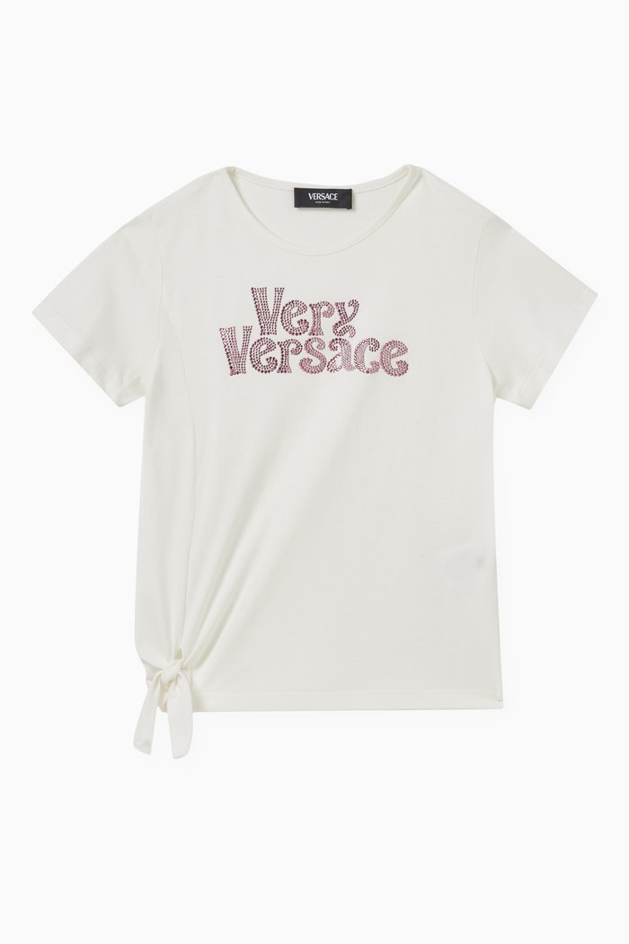 

Logo-Embellished T-shirt in Cotton Jersey, Multicolour