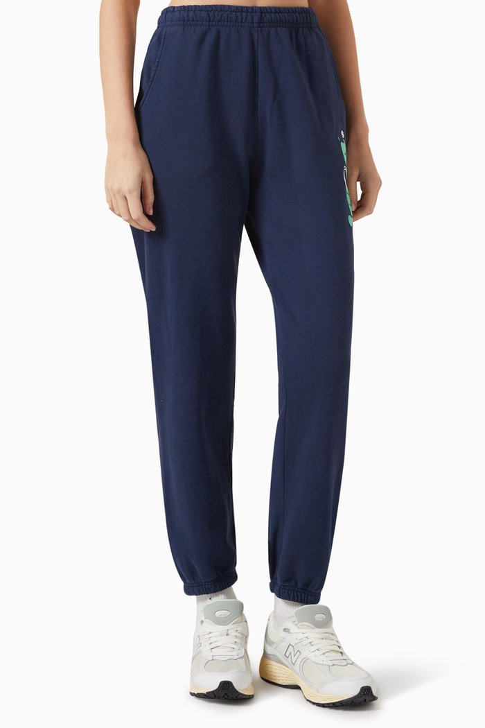

x Prince Rebound Sweatpants in Cotton, Blue