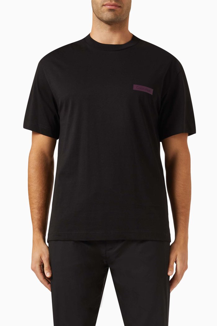 

Graphic T-shirt in Jersey, Black