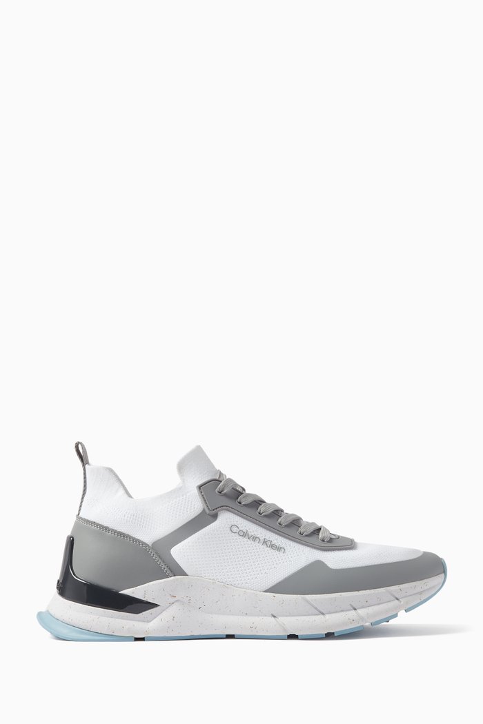 

Low-top Sneakers in Knit, White