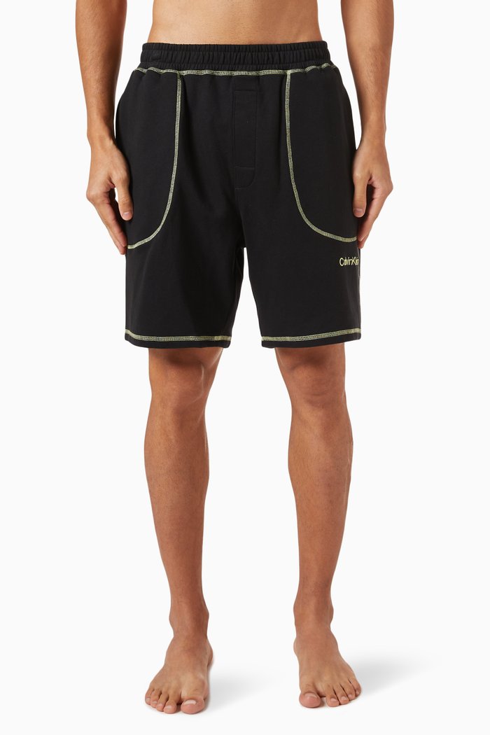 

Future Shift Pyjama Shorts in Cotton-jersey, Black