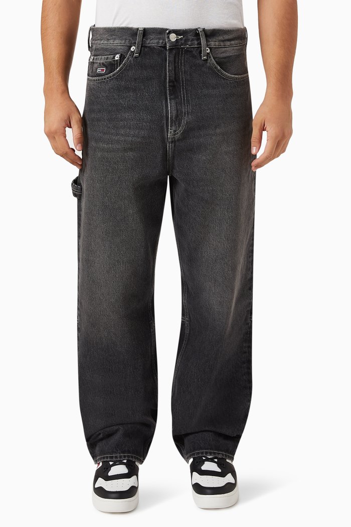 

Aiden Baggy Jeans in Denim, Grey