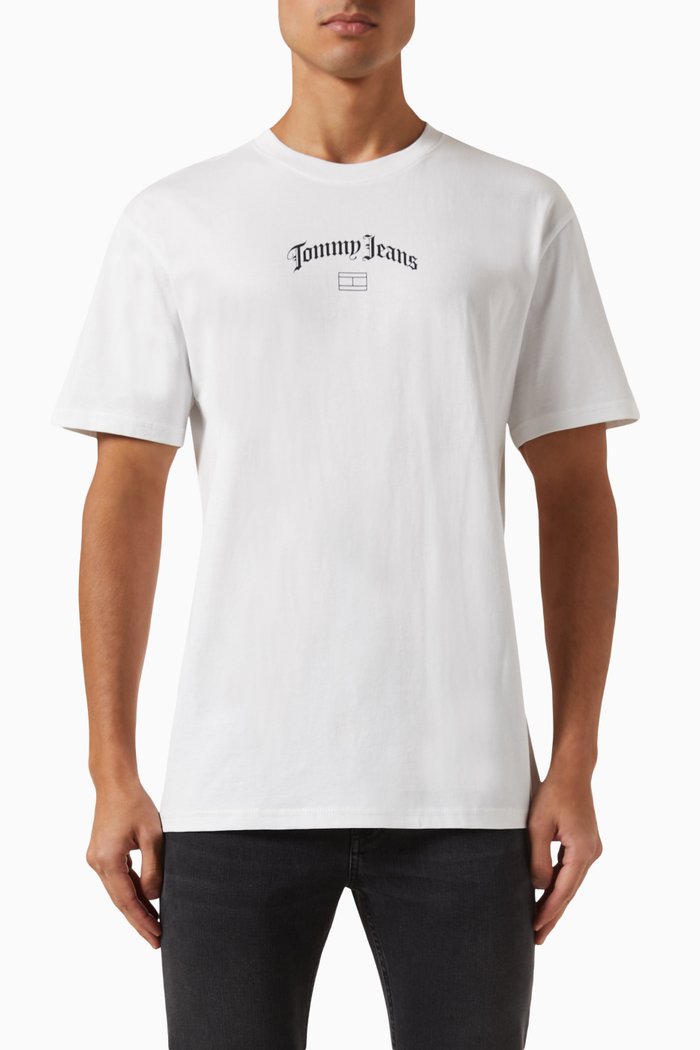 

Arch Logo Classic T-shirt in Cotton, White