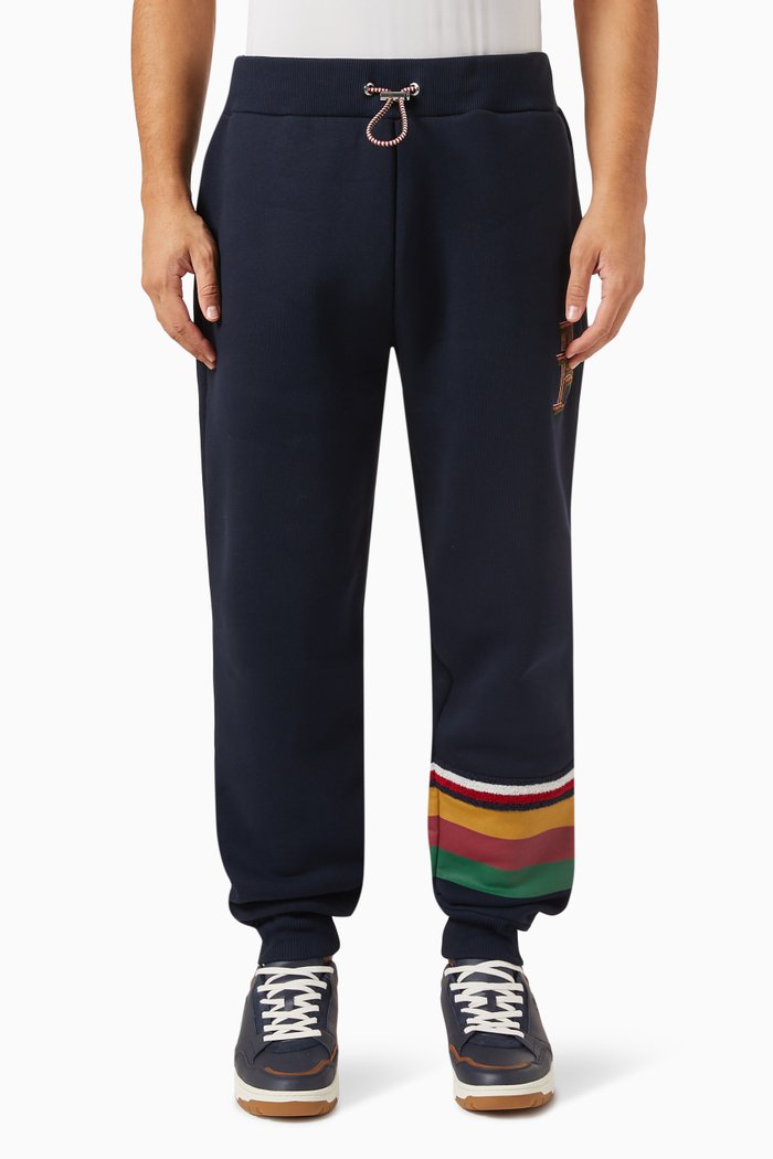 

x Pendleton Archive Relaxed New York Stripe Sweatpants in Cotton-fleece, Blue