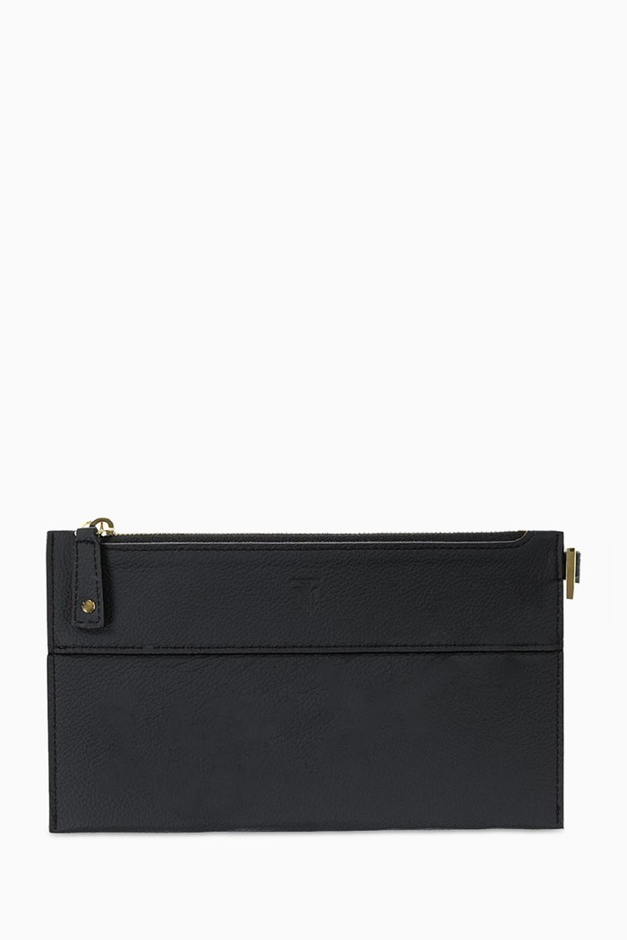

Small Nomad Pouch in Leather, Black