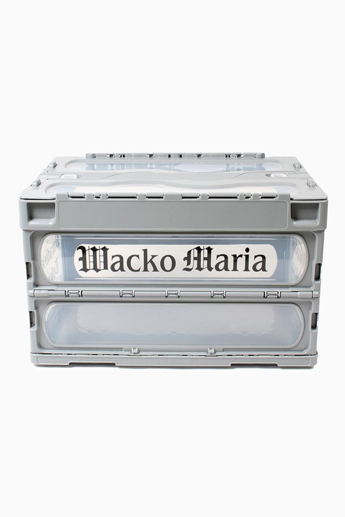 

Logo-print Foldable Container, Black