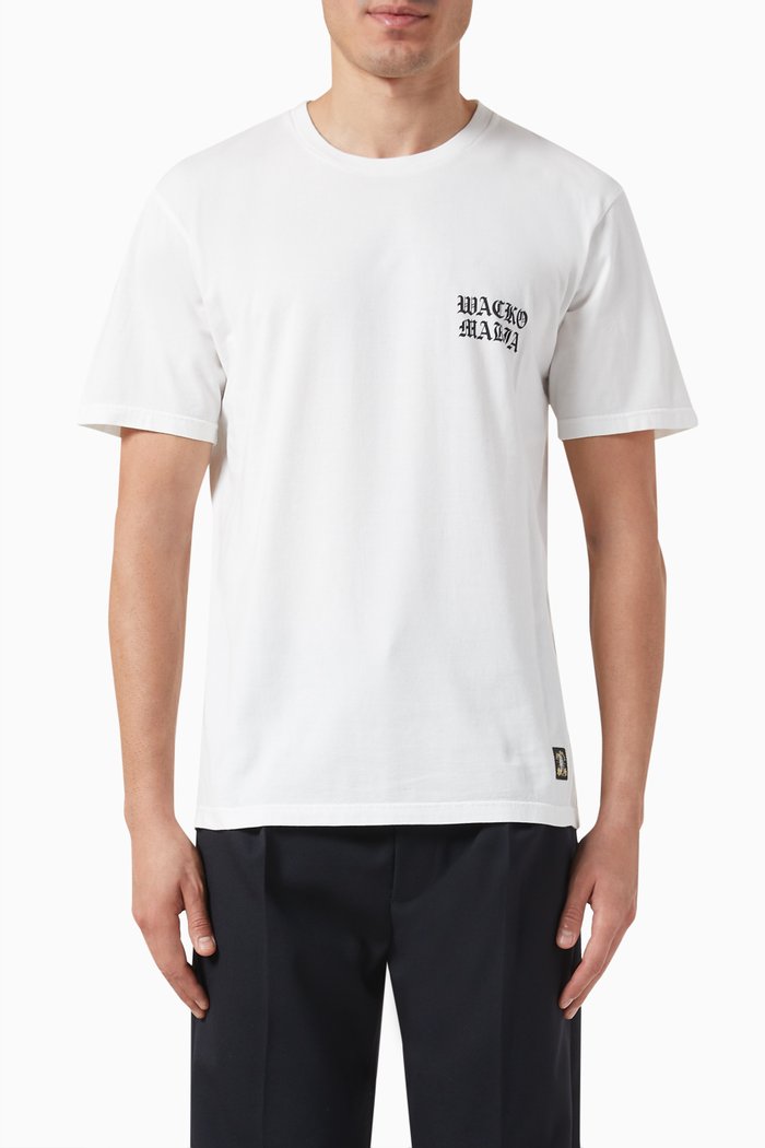 

Tim Lehi Logo T-shirt in Cotton, White
