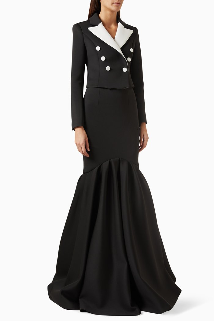 

Jacket Gown, Black