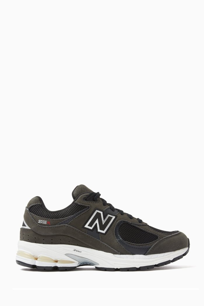 

2002R Core Sneakers in Mesh & Suede, Grey