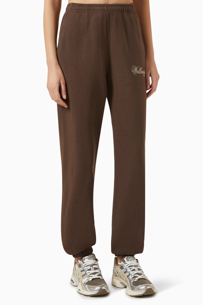 

Carlyle Sweatpants in Cotton, Brown