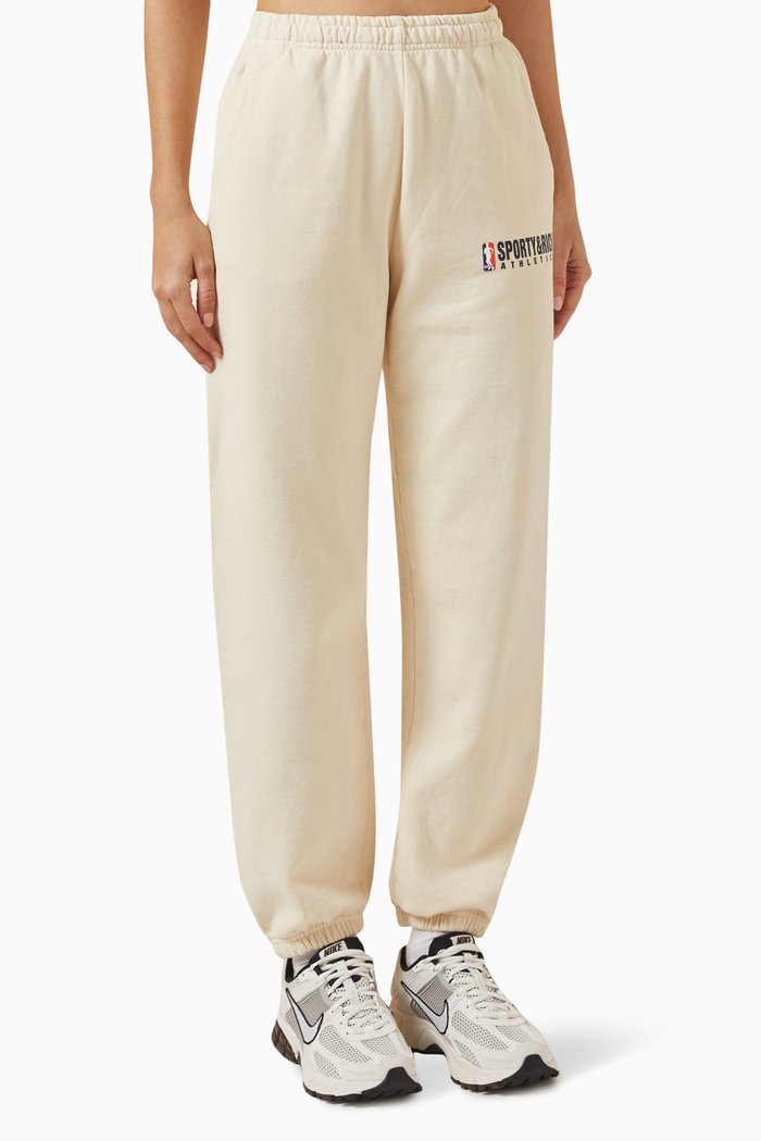 

Team Logo Sweatpants in Cotton, Neutral