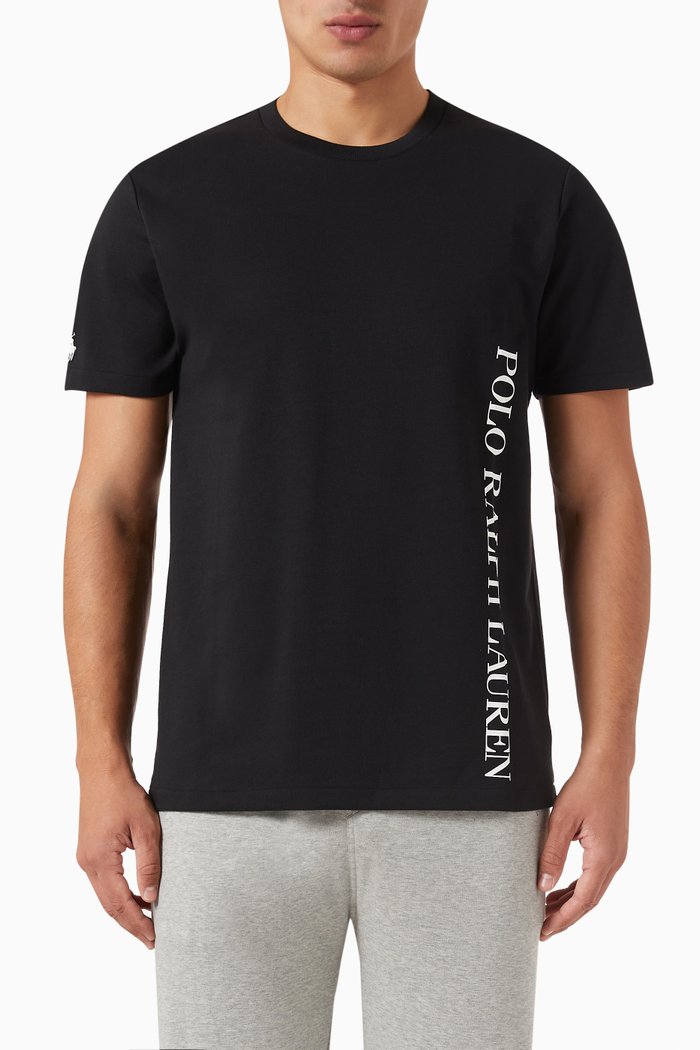 

Sleep T-shirt in Cotton Jersey, Black