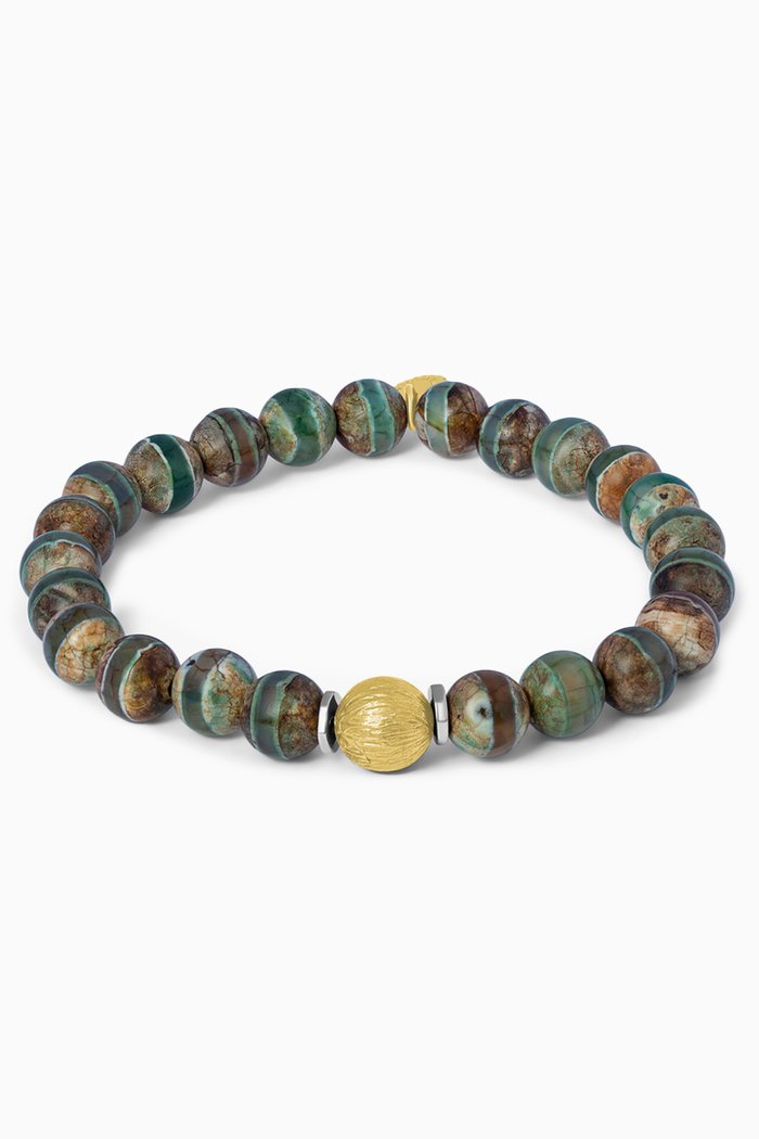 

Lhasa Graffiato Bracelet, Green