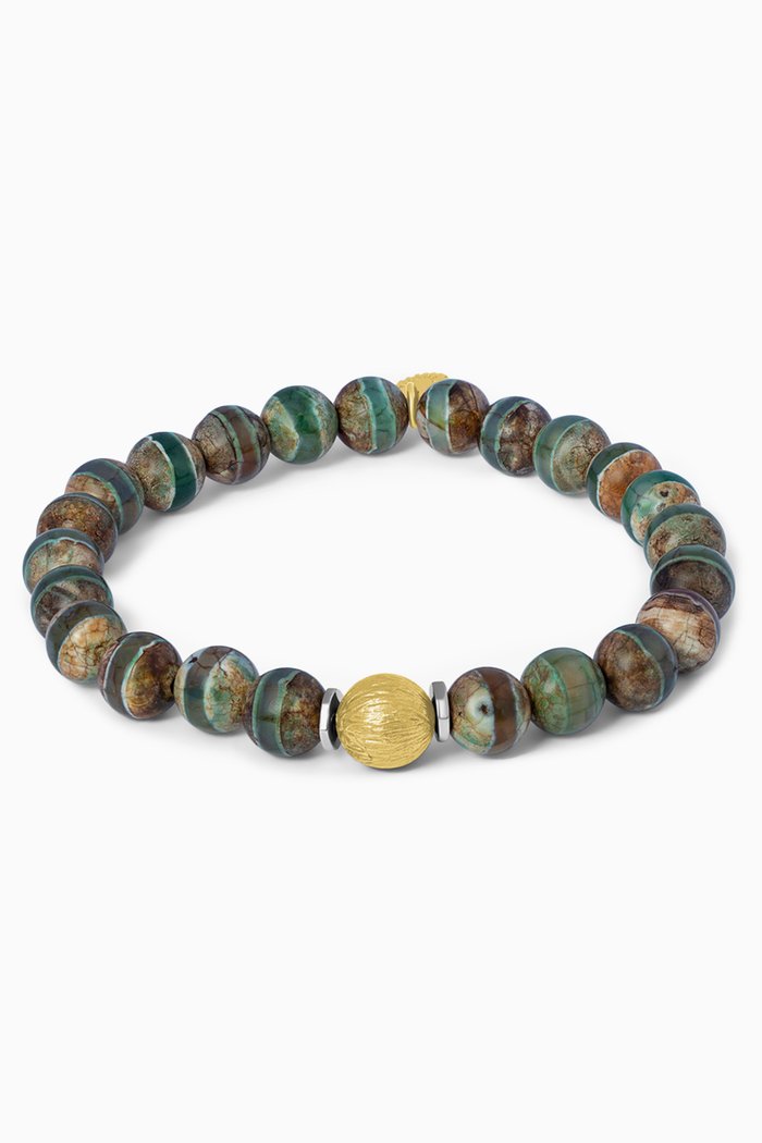 

Lhasa Graffiato Bracelet, Green